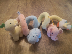 mothercare pram toys